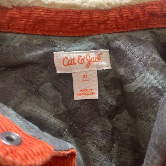 Toddler Cat & Jack Corduroy Jacket - Picture 5 of 6